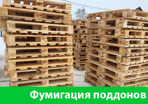 Фумигация поддонов в городе Крвсноярск